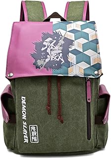Anime Backpack for School Demon Slayer Merch for Boys, Girls, and Students