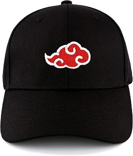 Anime Naruto Baseball Cap Adjustable Dad Hat Low Profile Snapback Hat Embroidered Cotton Curved Brim Golf Hat