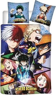 My Hero Academia Reversible Bedding Set - Duvet Cover 140 x 200 cm + Pillowcase 63 x 63 cm