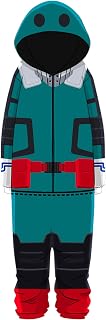 My Hero Academia Cosplay Jumpsuit Pajamas Anime Todoroki Shouto Midoriya Izuku Cosplay Costume Jumpsuit Pajamas for Halloween Party