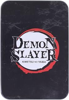 Demon Slayer Playing Cards - Officially Licensed Anime Merch, Collectible Storage Tin, Standard Deck with Illustrations | Paladone
