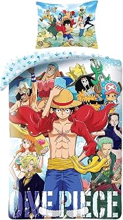 One Piece Duvet Cover Luffy 140x200 + Pillowcase 70x90 100% Cotton