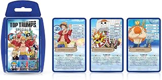 Top Trumps One Piece Specials Card Game, Play with Luffy, Nami, Zorro, Chopper and Sanji, Educational Gift and Toys for ages 8 up
