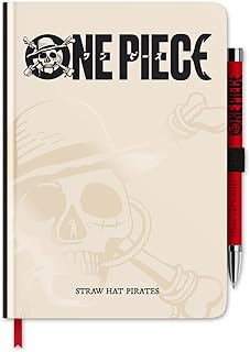 One Piece A5 Notebook & Pen Set - Manga Gifts, Anime Merch