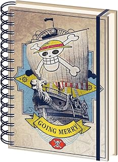 One Piece Notebook (Live Action Going Merry Design) Wiro A5 Writing Book and Journal - Official Merchandise