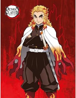 Demon Slayer Demon Slayer Rengoku Fleece Blanket 130 x 170 cm