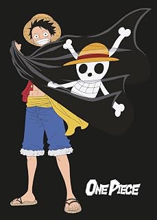 Aymax One Piece Luffy Flannel Blanket 110 x 150 cm