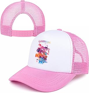 Kpop Huntrix Baseball Cap for Kids Girls Boys Cotton Cap with Adjustable Snapback Summer Hat for School & Leisure Anime Gifts for Children Teenager