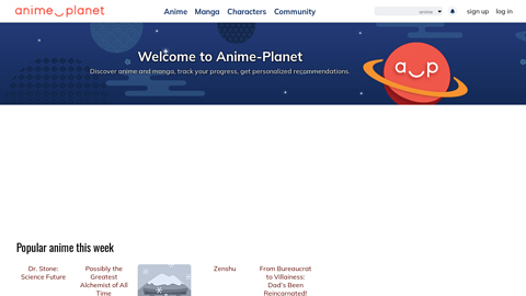 Welcome to Anime-Planet